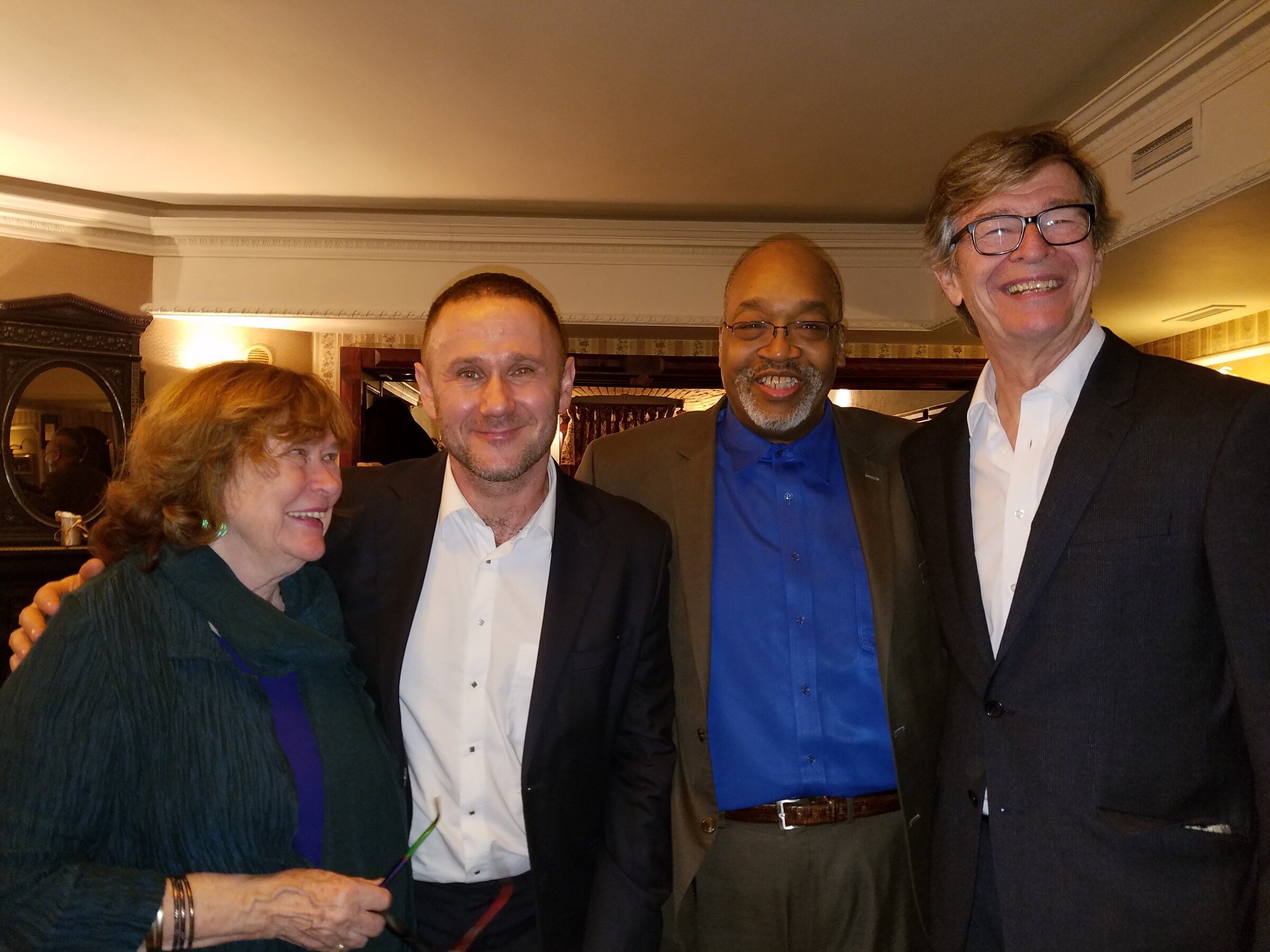 RJA gathering with jazz artists · February 6, 2018