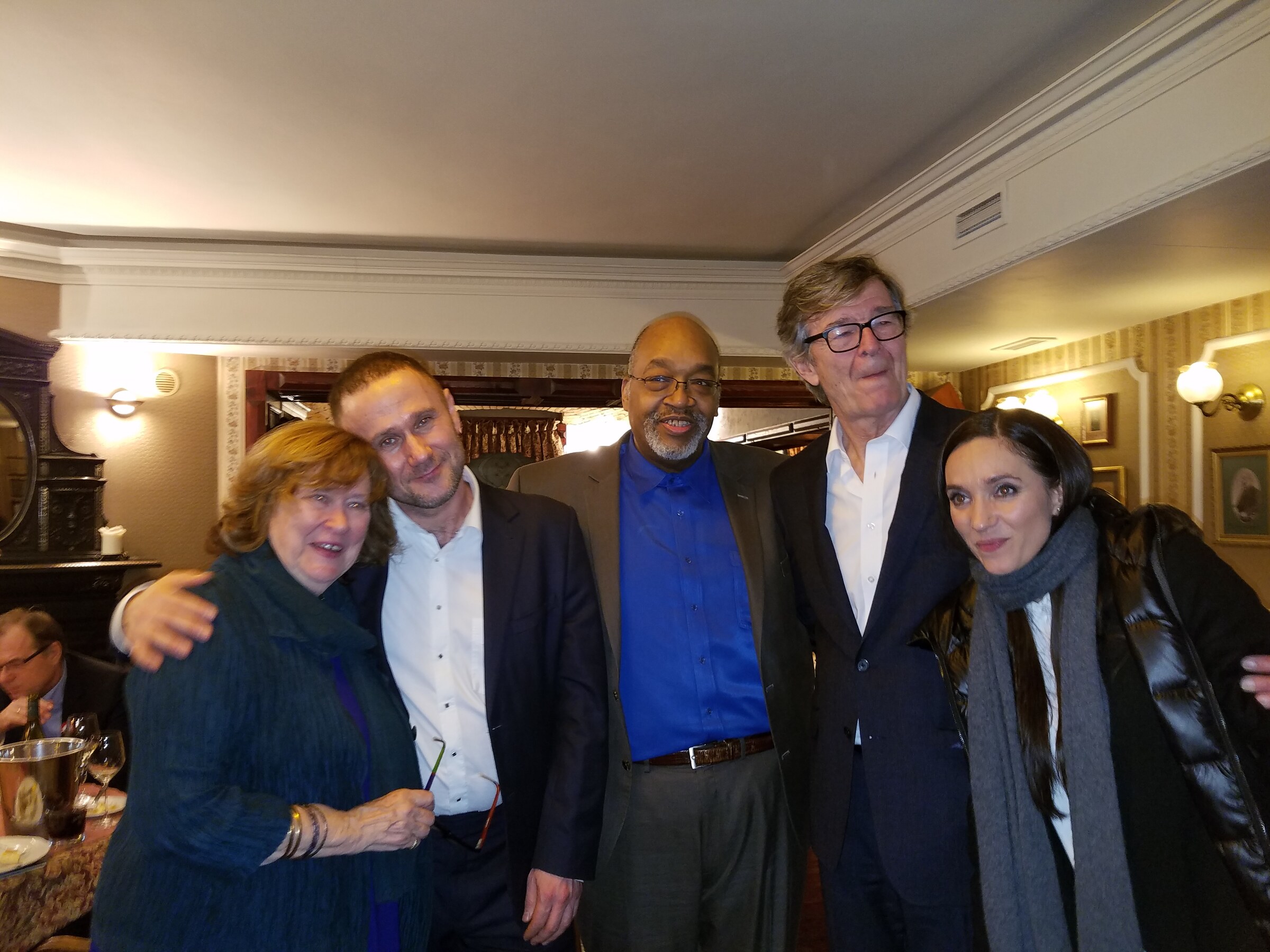 RJA gathering with jazz artists · February 6, 2018