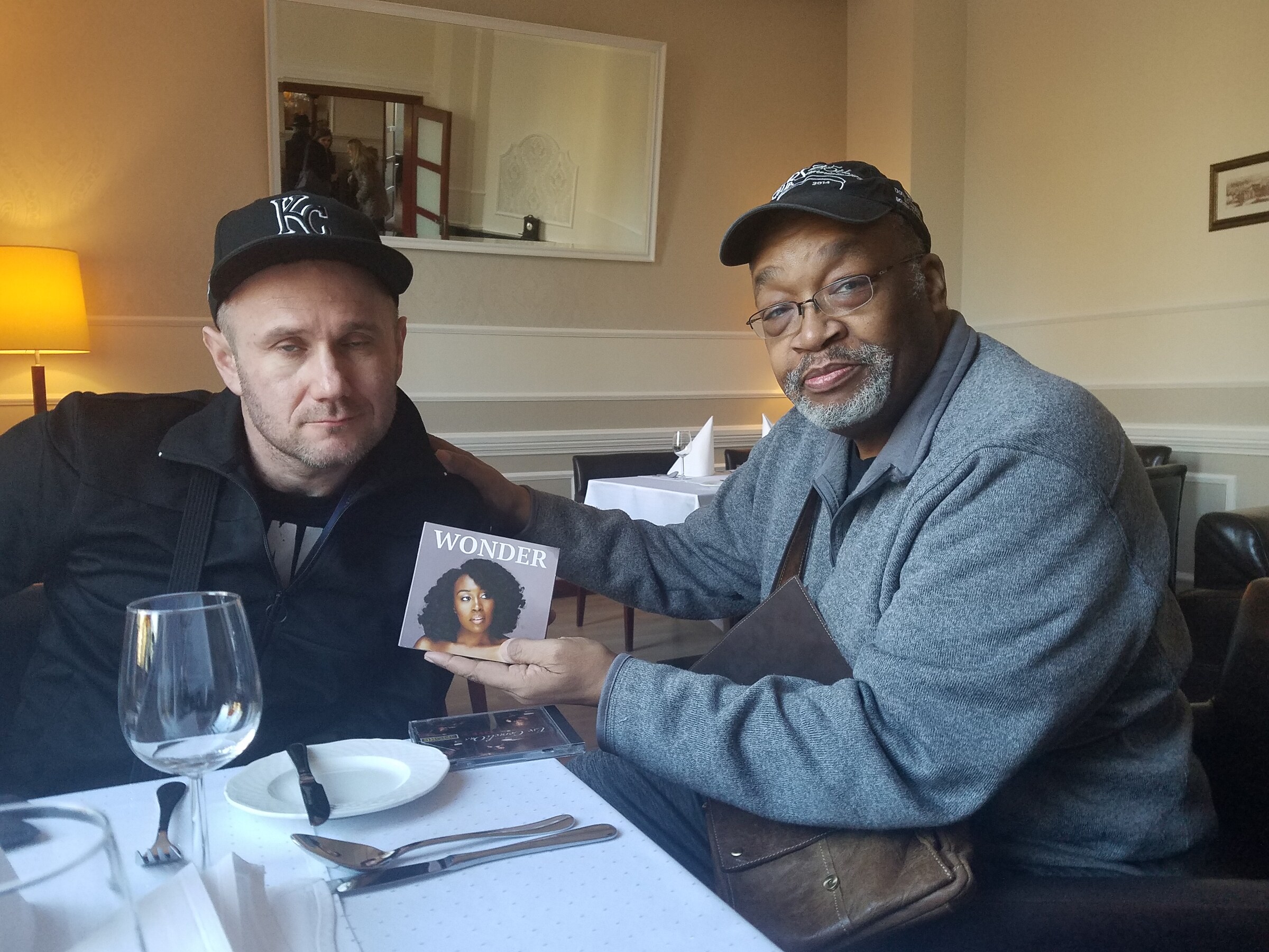 RJA gathering with jazz artists · February 6, 2018