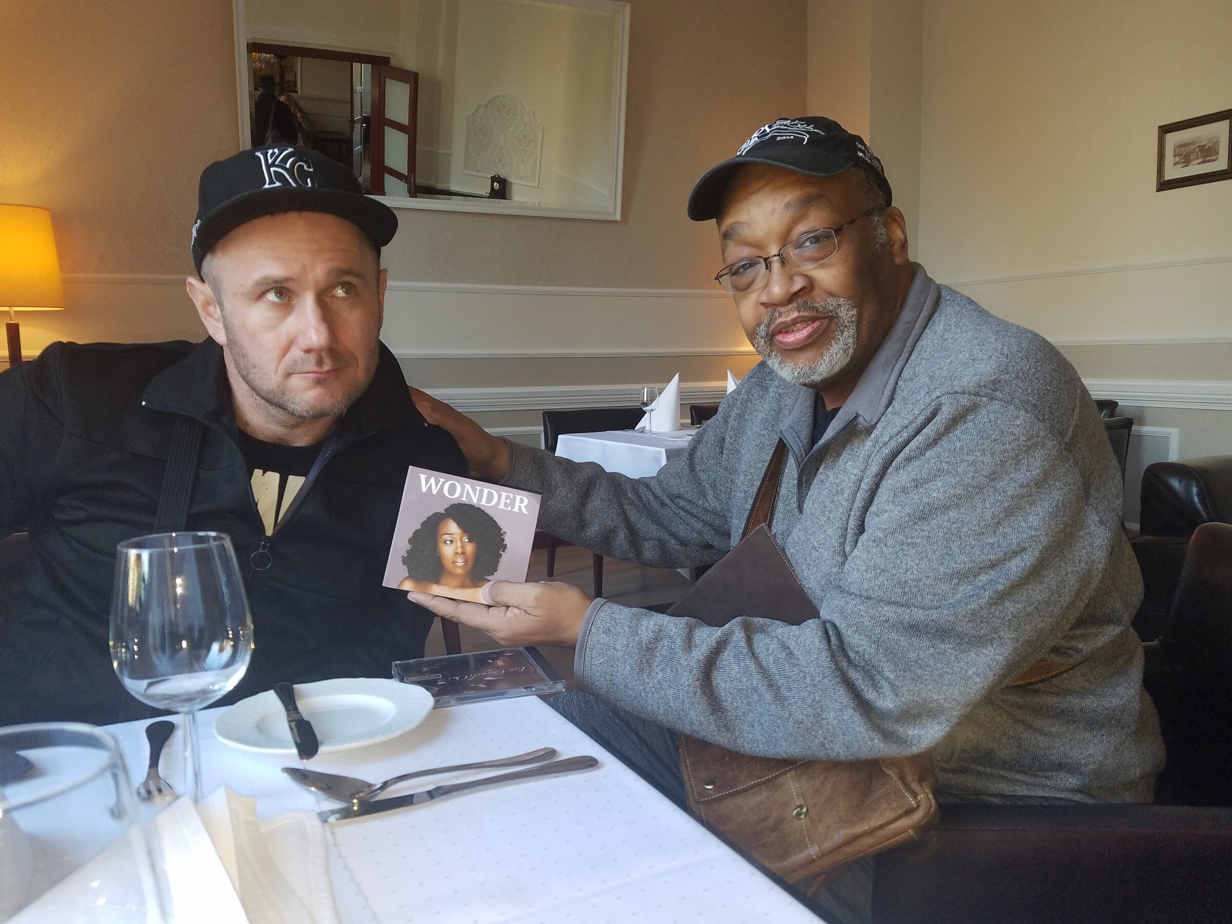 RJA gathering with jazz artists · February 6, 2018