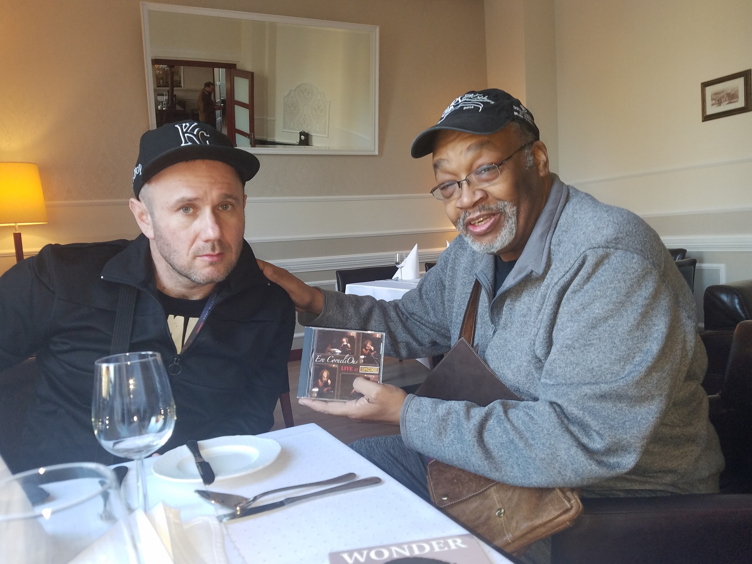 RJA gathering with jazz artists · February 6, 2018