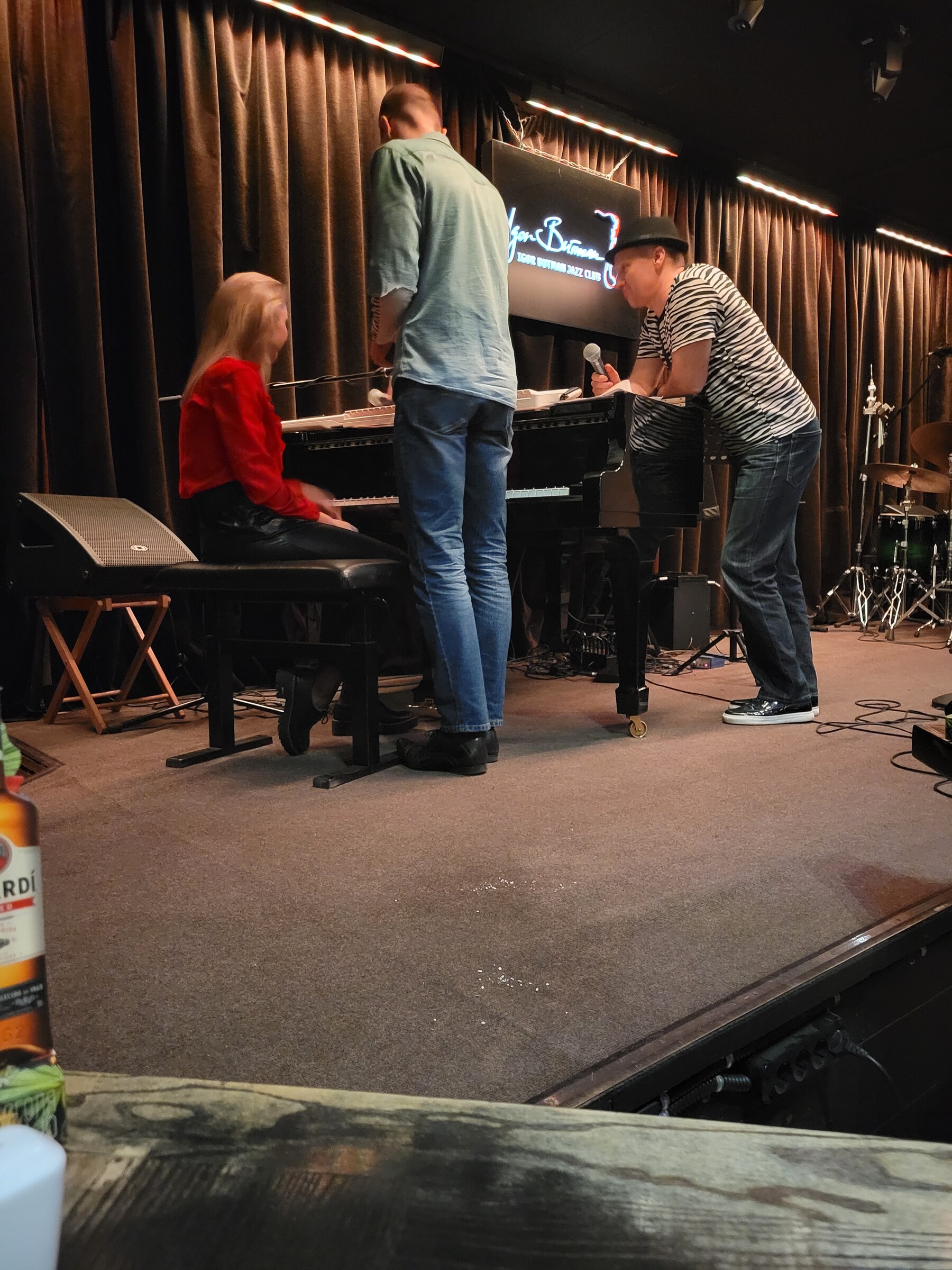 Jazz rehearsal and live performance · January 22, 2022