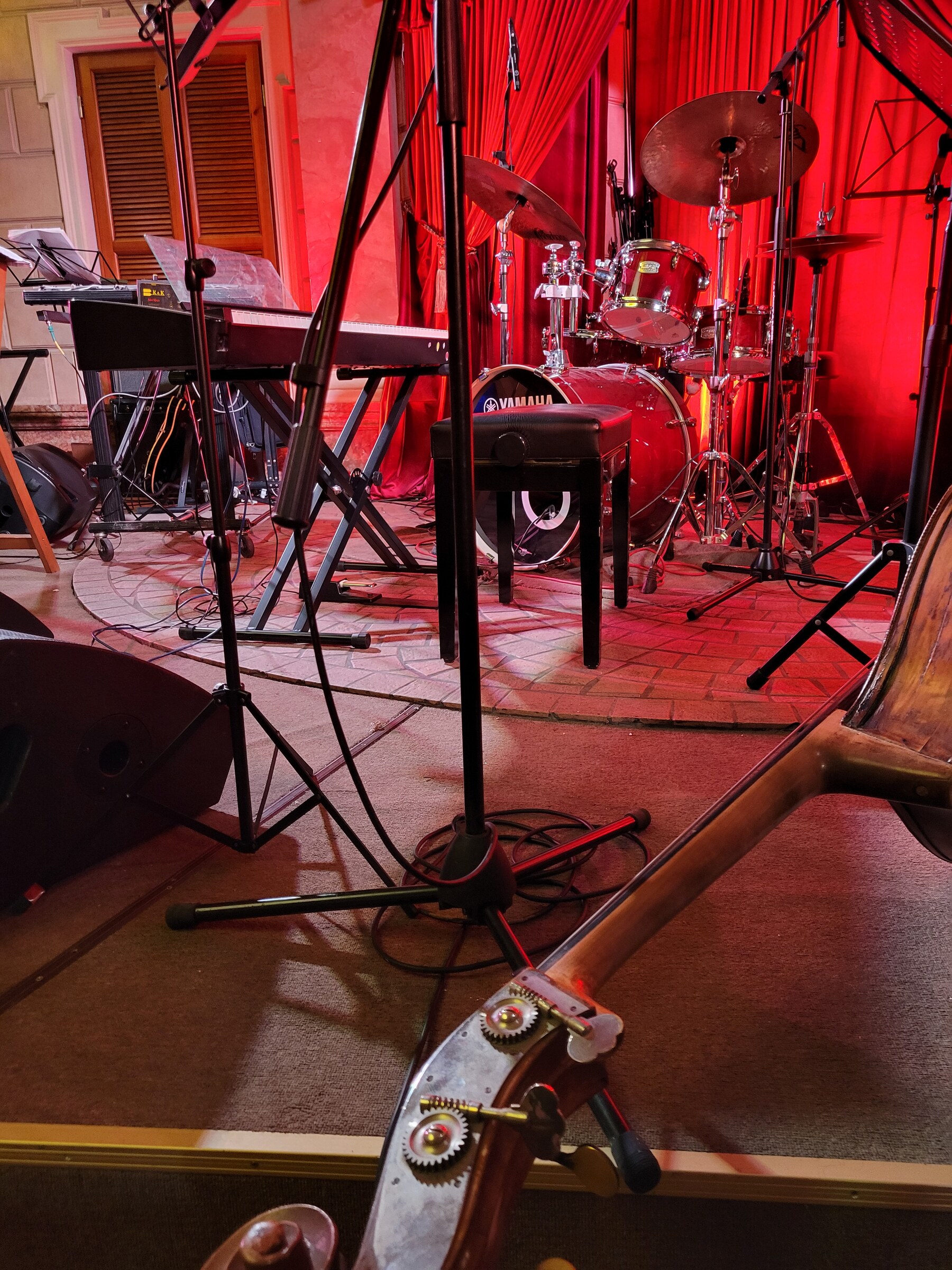 Jazz rehearsal and live performance · January 22, 2022