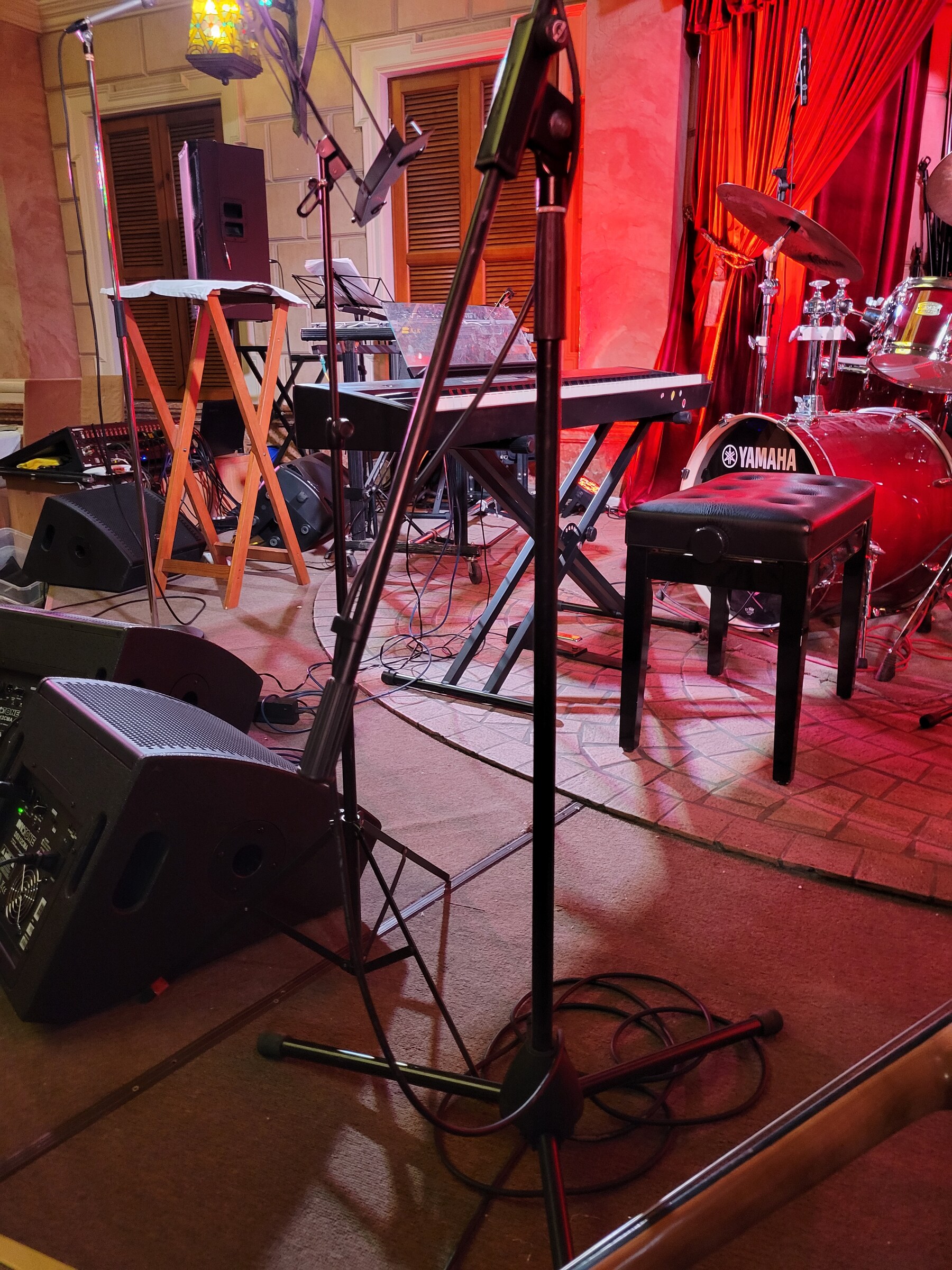 Jazz rehearsal and live performance · January 22, 2022