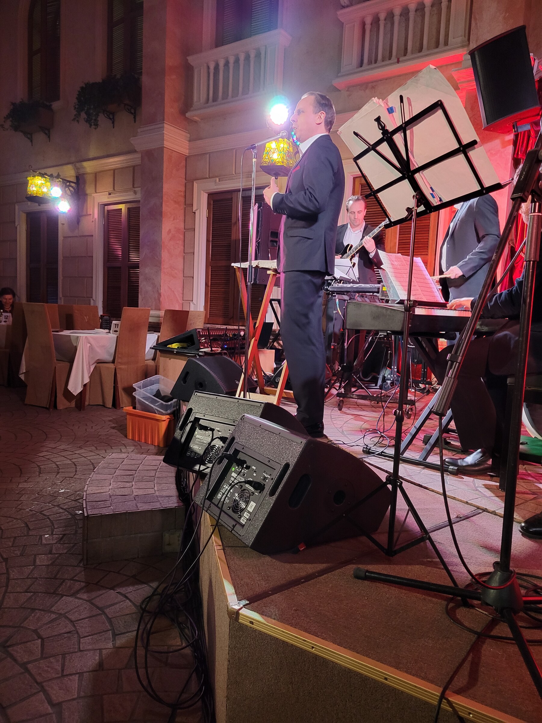 Jazz rehearsal and live performance · January 22, 2022