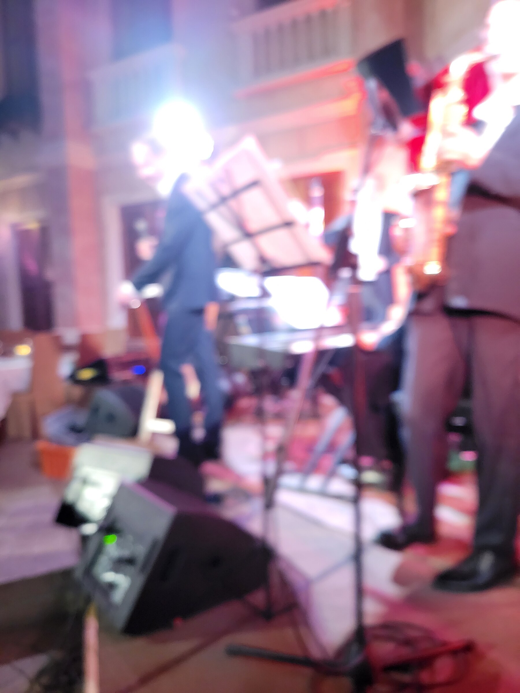 Jazz rehearsal and live performance · January 22, 2022