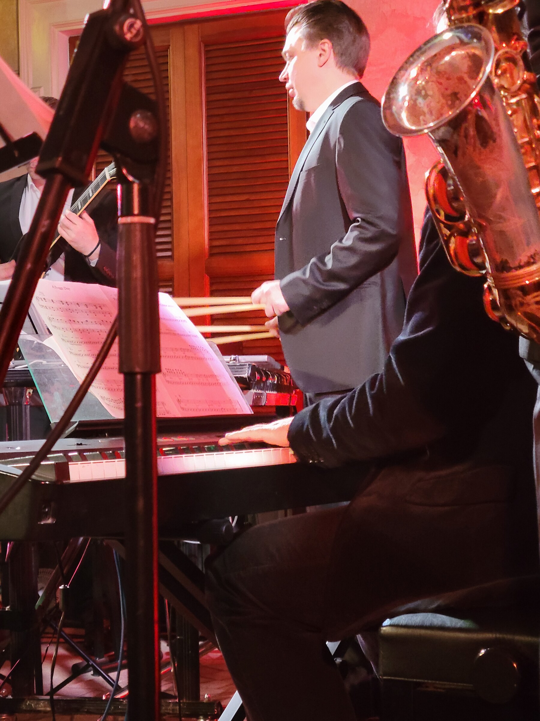 Jazz rehearsal and live performance · January 22, 2022