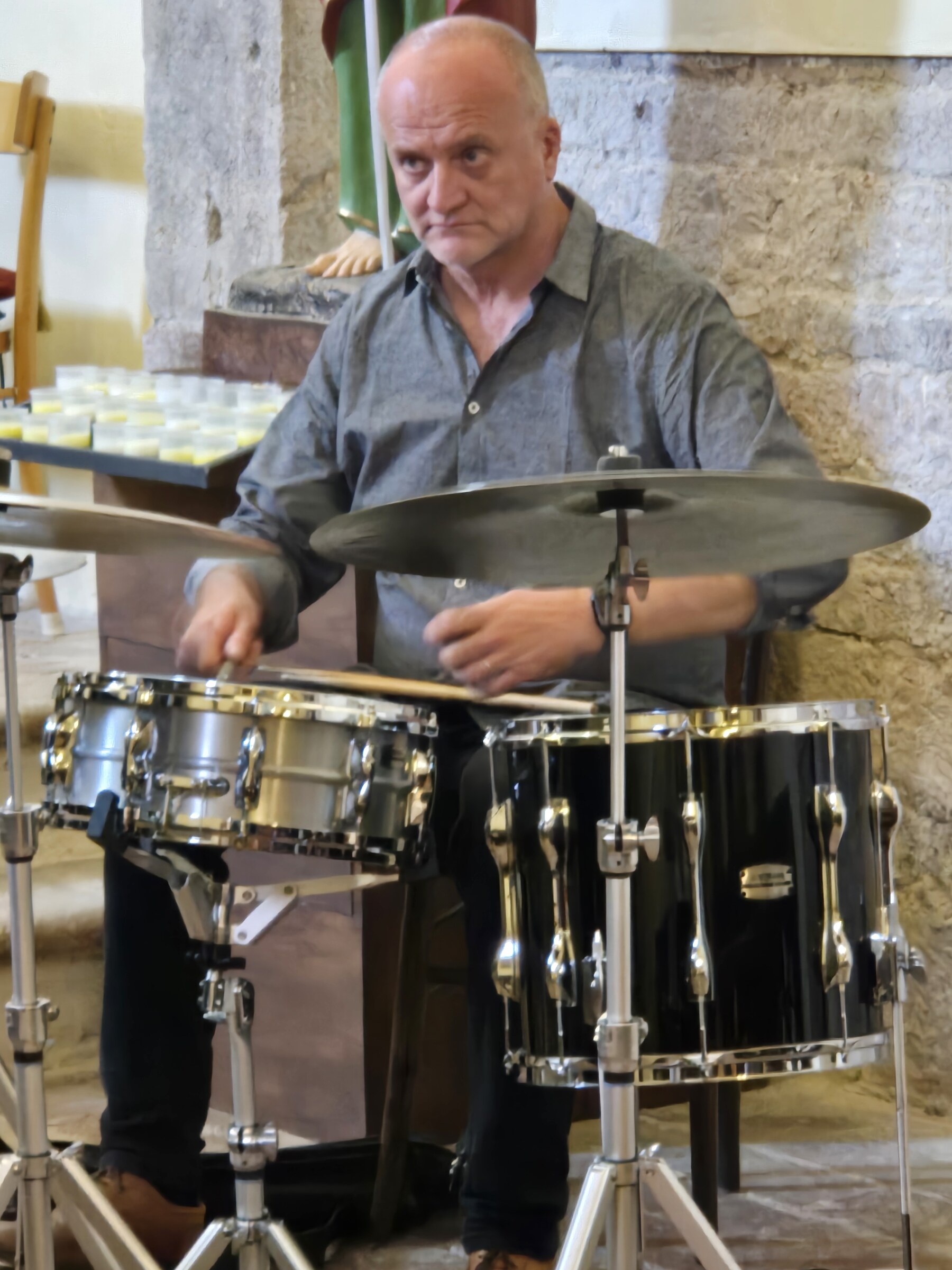 RJA filming and live jazz — Perugia, Italy · July 10, 2025