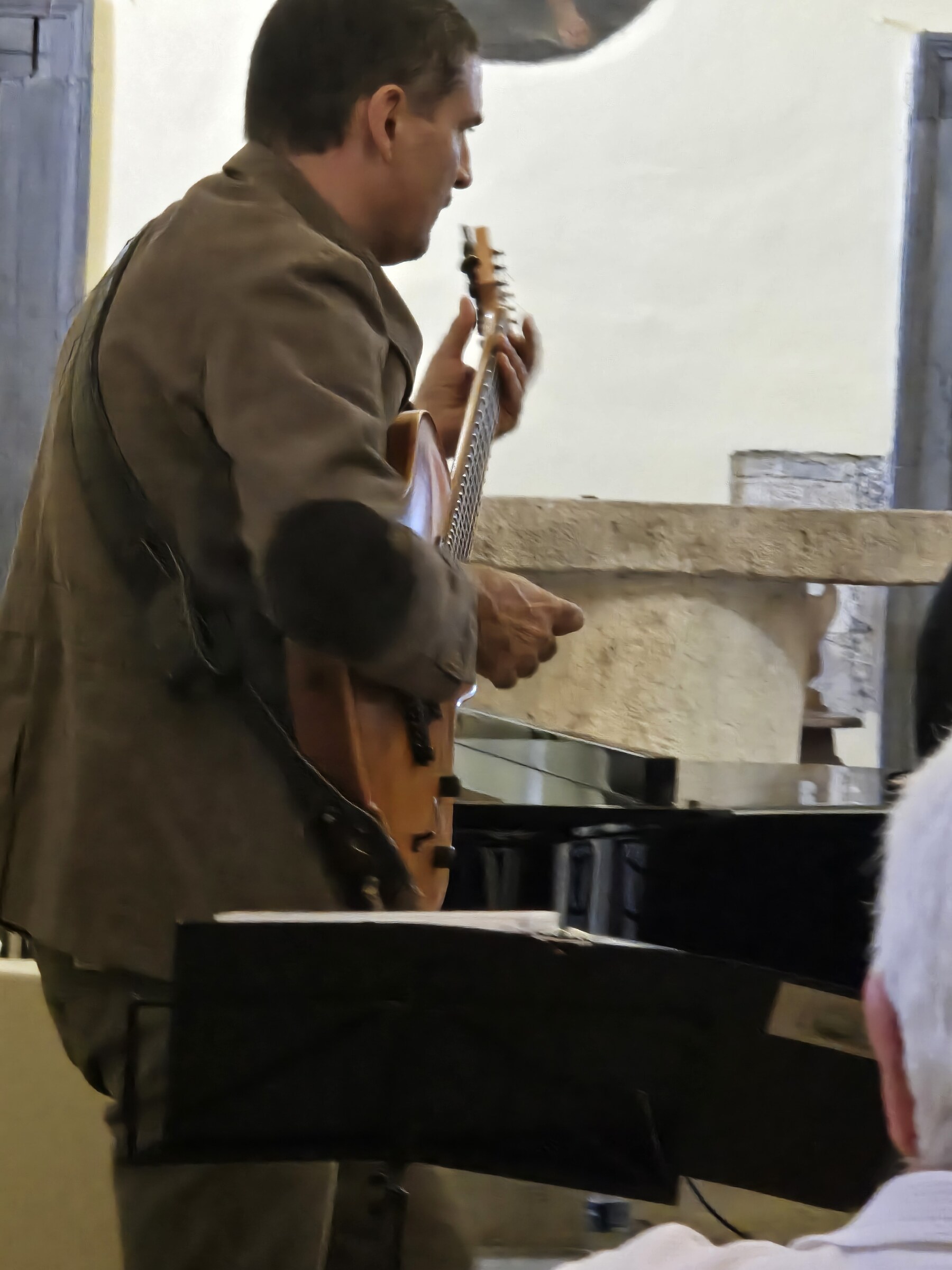 RJA filming and live jazz — Perugia, Italy · July 10, 2025