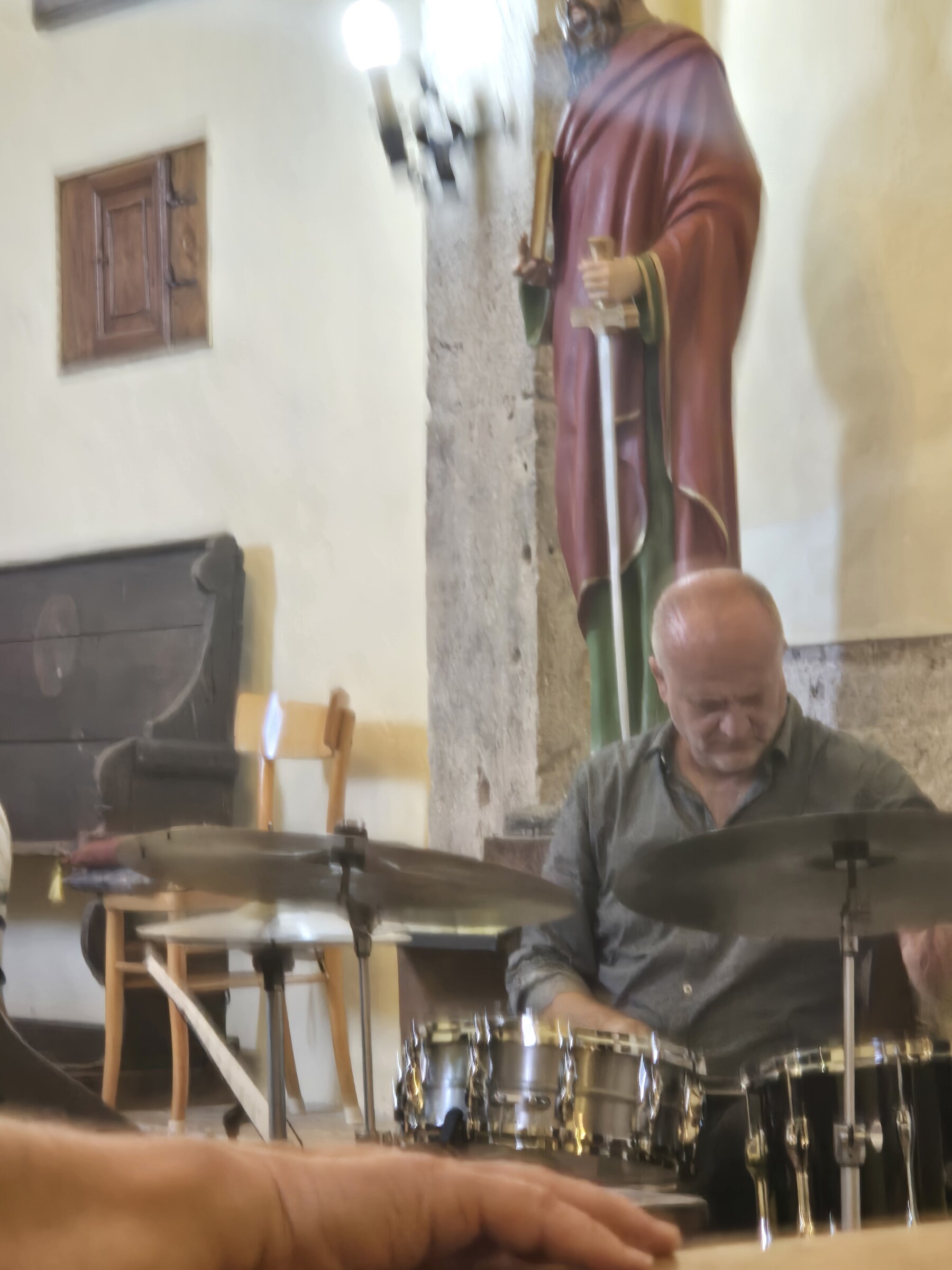 RJA filming and live jazz — Perugia, Italy · July 10, 2025