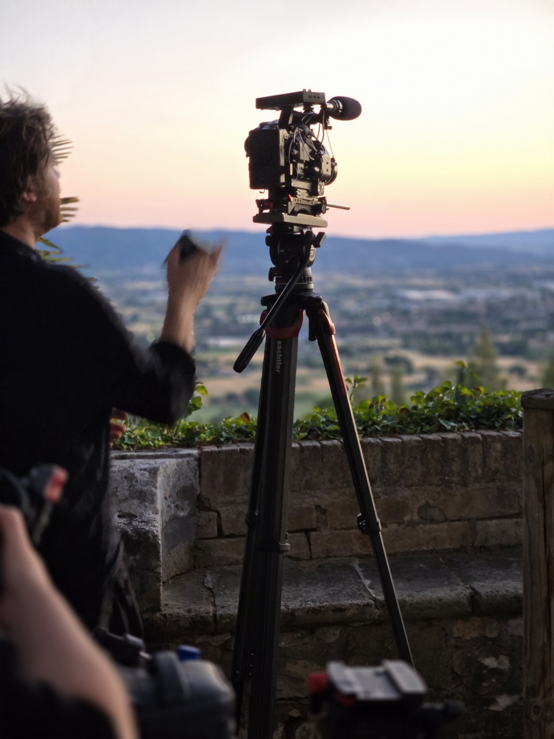 RJA filming and live jazz — Perugia, Italy · July 10, 2025