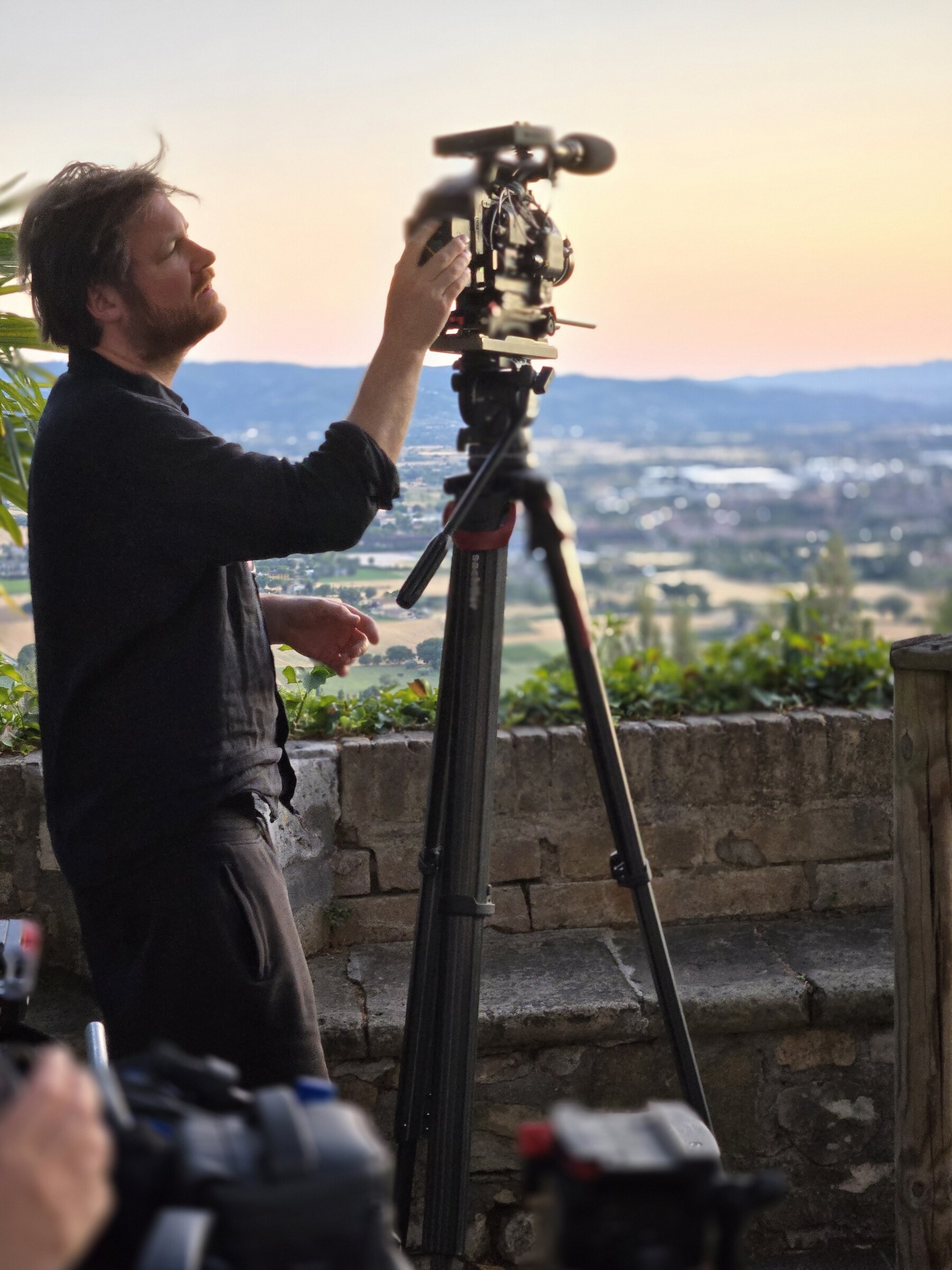 RJA filming and live jazz — Perugia, Italy · July 10, 2025