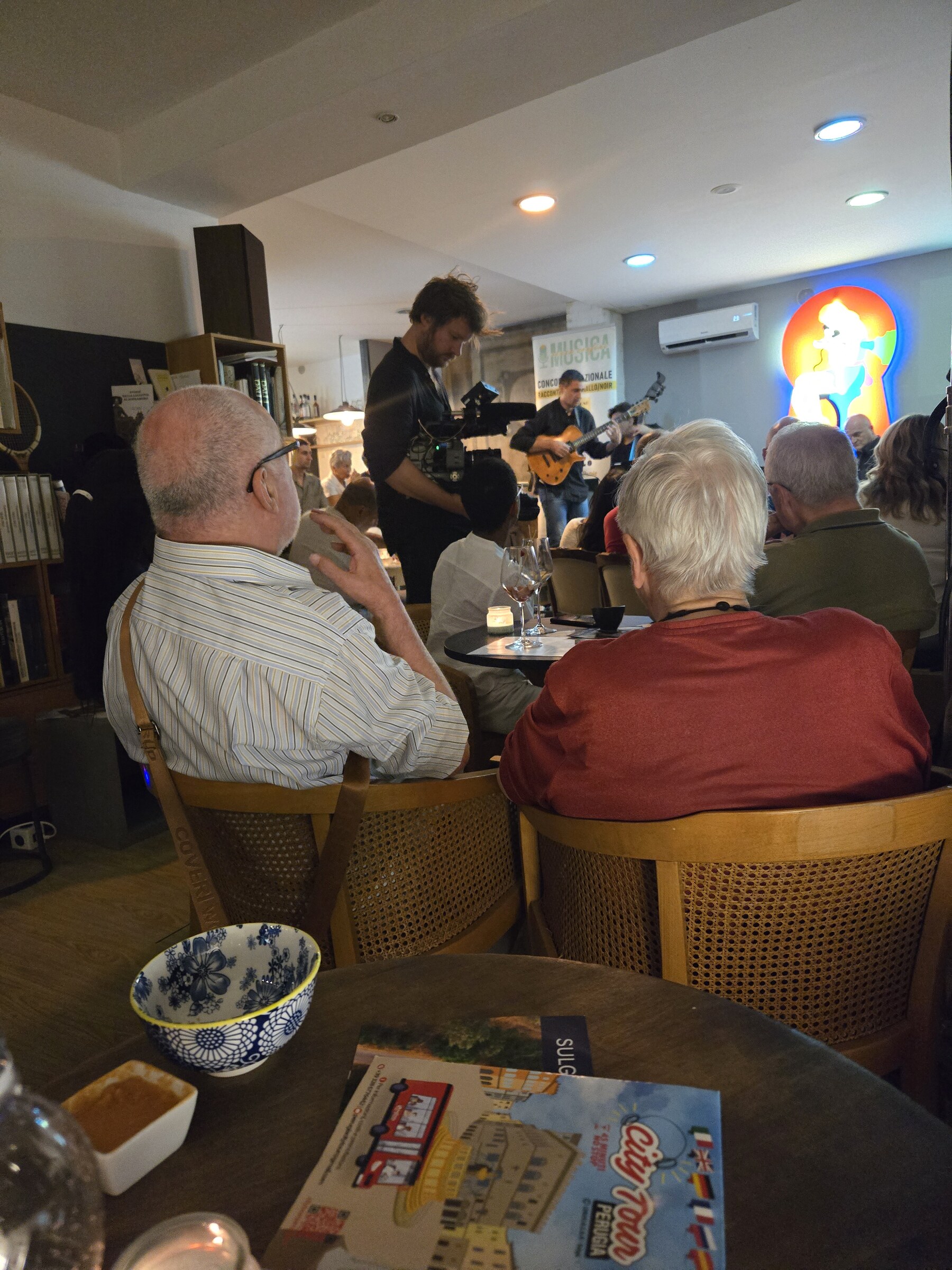 RJA production and live jazz — Perugia, Italy · July 11, 2025