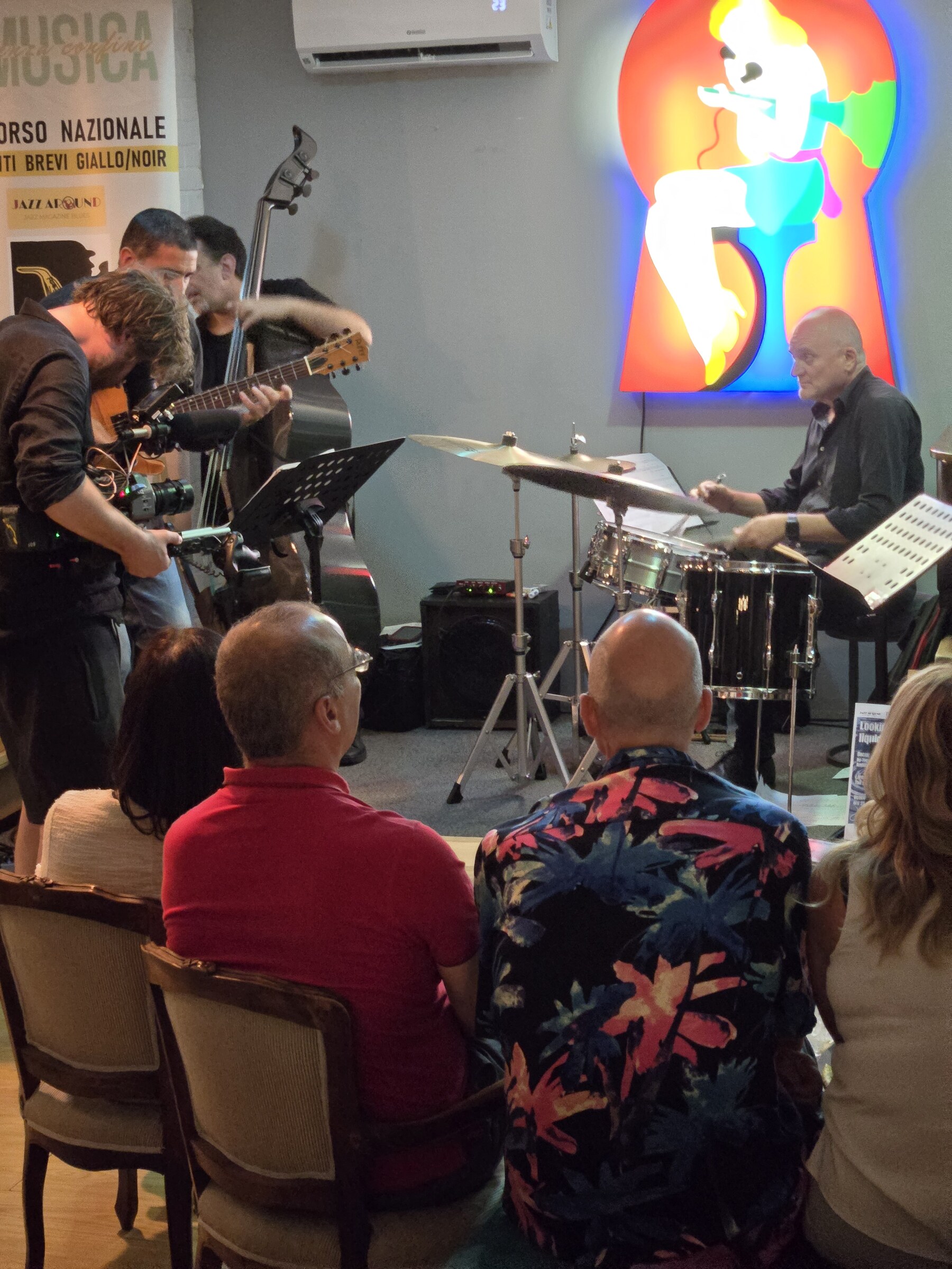RJA production and live jazz — Perugia, Italy · July 11, 2025