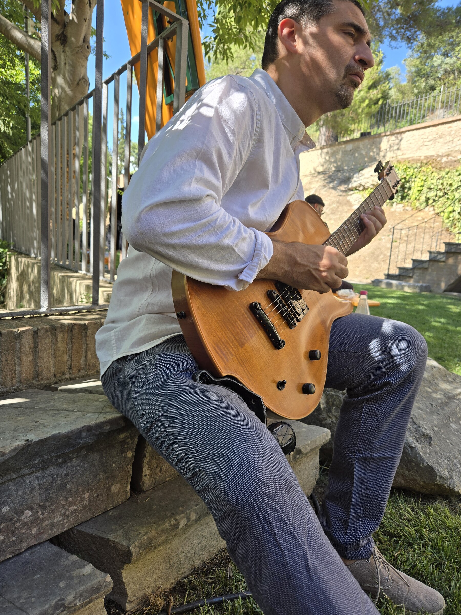 RJA filming and live jazz — Perugia, Italy · July 12, 2025